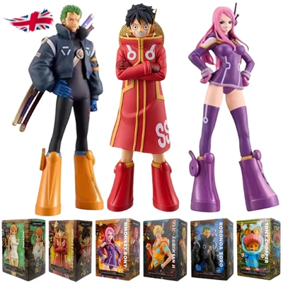 17cm One Piece Luffy, Zoro,Sanji and more Action Figures - Egghead Island PVC