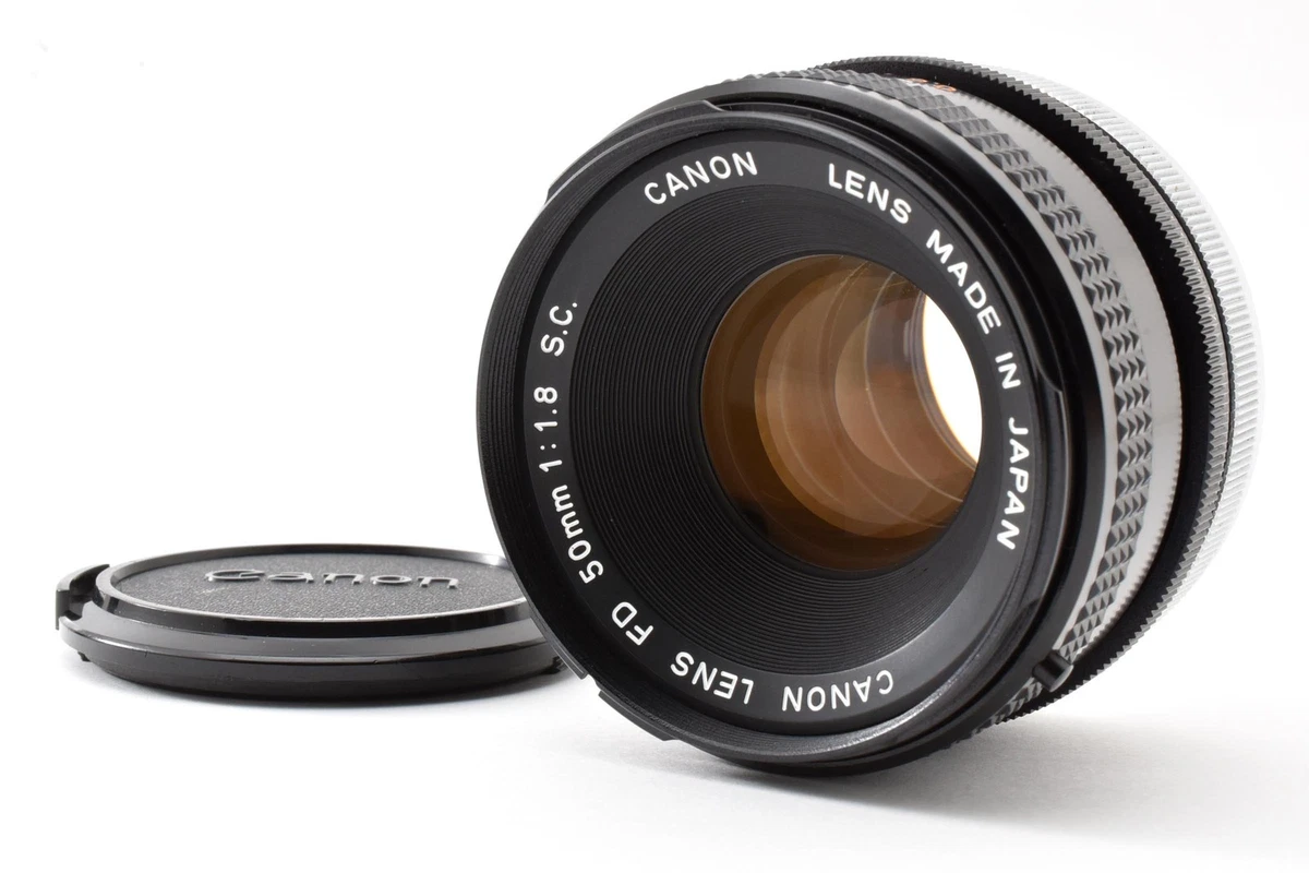 Canon FD f/1.8 Camera Lenses 50mm Focal for sale | eBay