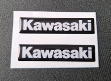 Kawasaki Gel Decals / Stickers 55mm x 12mm