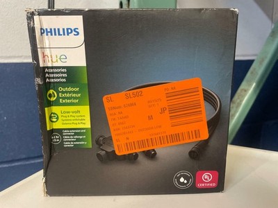 Philips Hue Outdoor 8-Foot Cable and T Connector - Connect Your Hue Outdoor Low