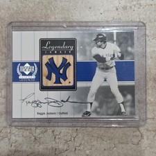 2000 UD Yankees Legends Legendary Lumber #RJ-LL GAME-USED BAT - Reggie Jackson 