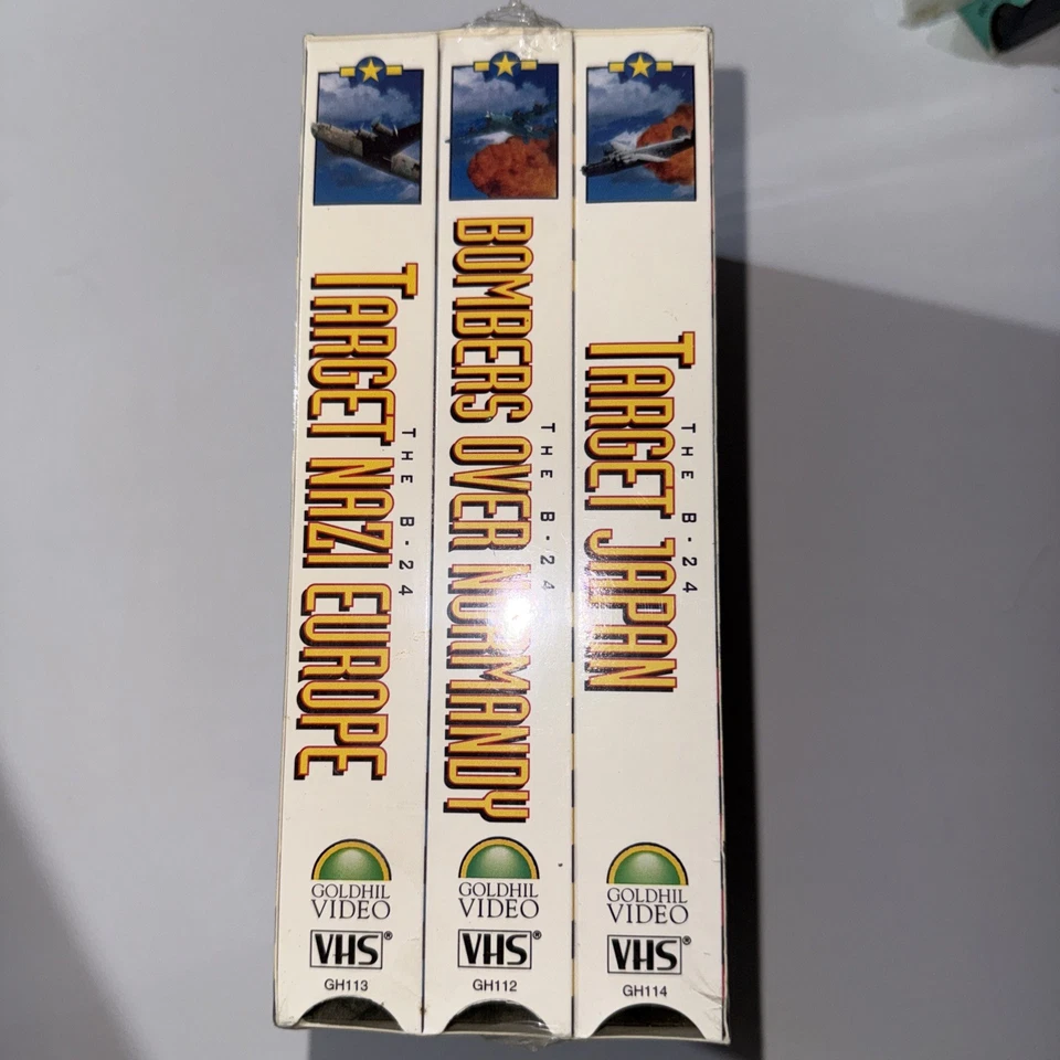 The B-24 Trilogy: The Victory Bombers VHS 3-Tape Box Set Admiral Ernest J. King - Image 2 of 4