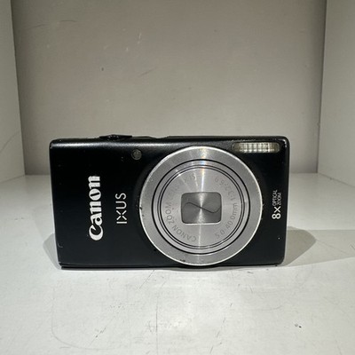 Canon IXUS 132 Digital Compact Camera Working w/ 8x Optical Zoom Lens UNTESTED