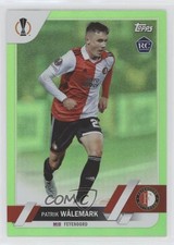 2022 UEFA Club Competitions Neon Green Foil 145/199 Patrik Walemark Wålemark 5ya