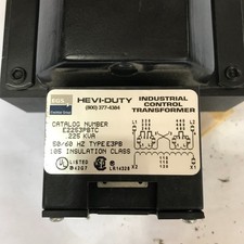 Siemens A1-TRC-Q0B-050 Hevi-Duty E2253PBTC Control Transformer 225VA - Used