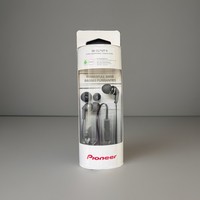 Pioneer SE-CL712T-K In-ear headphones powerful bass Black NEW