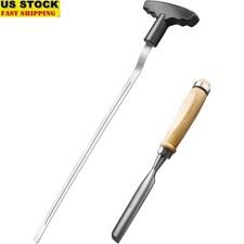 Golf Grip Remover Tool Kit V-Groove Curved Blade Quick Shaft Tape Removal New