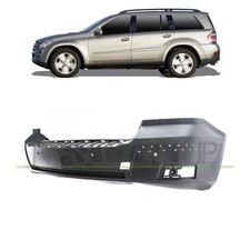 Stoßstange hinten grundiert +PDC für Mercedes GLK ( X204 ) Off Road 10/08- 04/12