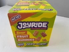 8 Bags Joyride Uncommon Zero Sugar Sour Fruit Gummies Candy 1.8 oz Keto 0 Sugar