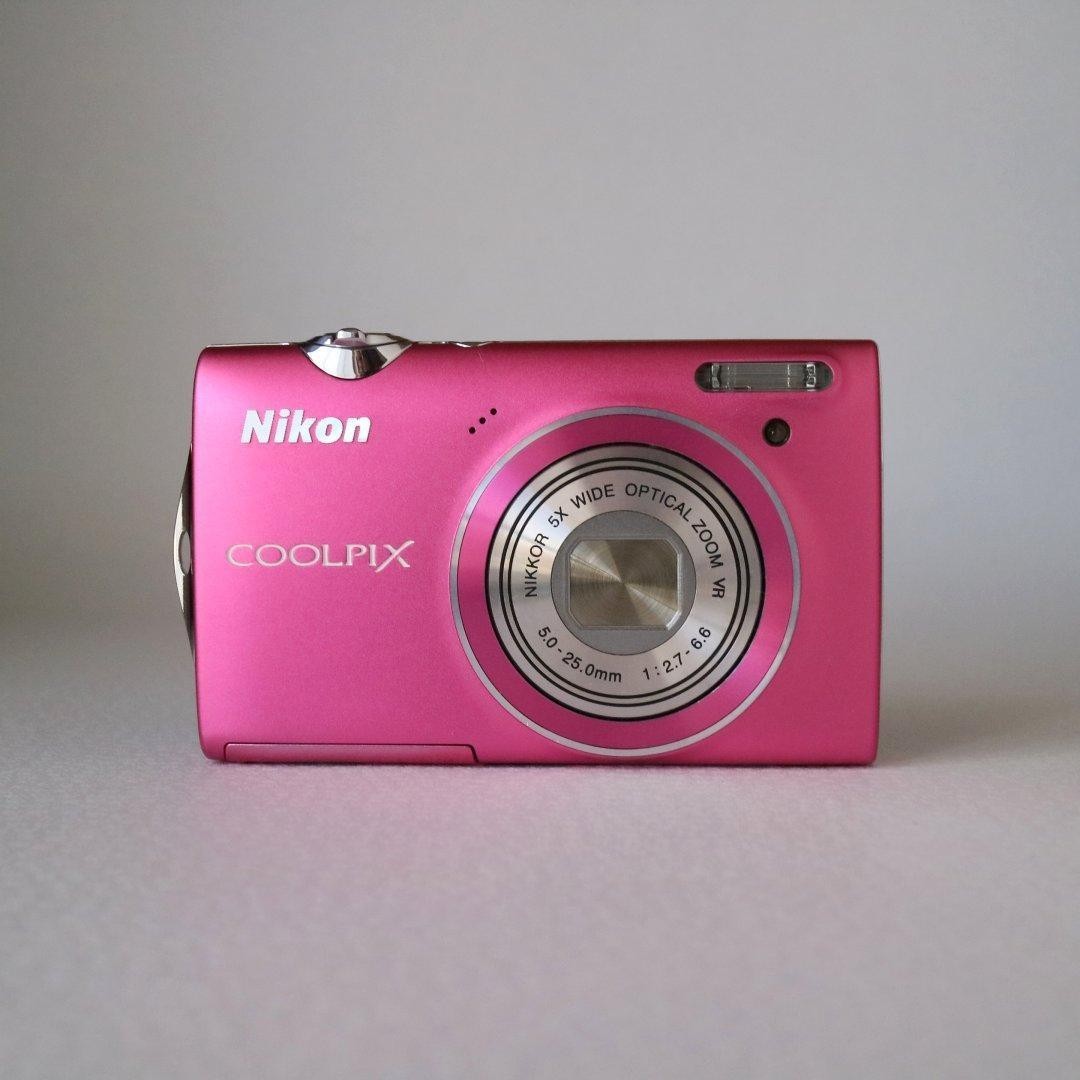 Nikon Coolpix S5100 Pink 12.2MP Compact Digital Camera 5x Optical
