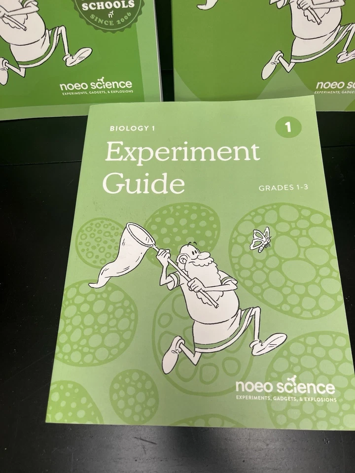 Noeo Science Biology 1 Lot Grade 1-3 Instructor’s Guide Lab Manual Experiment - Image 2 of 4