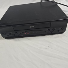 Zenith VR4106 Double Azimuth 4-Head VHS Player VCR Coaxial RCA Connect Tested