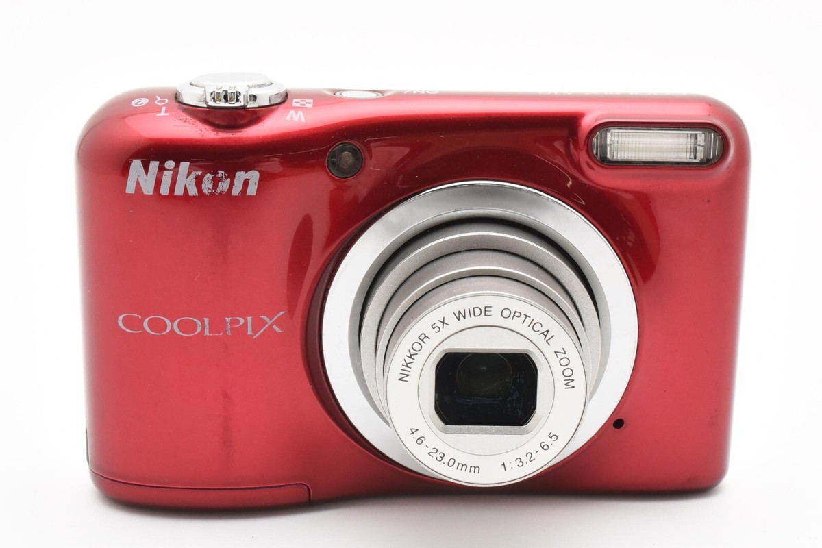 Nikon COOLPIX A10 レッド Excellent] Nikon COOLPIX A10 16.1MP Digital Camera Red From JAPAN