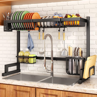 Abtropfgestell Edelstahl Geschirr AbtropfstäNder Abtropfkorb KüChen Organizer Xl