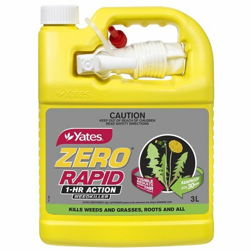 Yates 3L Ready To Use Zero Rapid 1 Hour Action Weed Killer - Picture 1 of 2