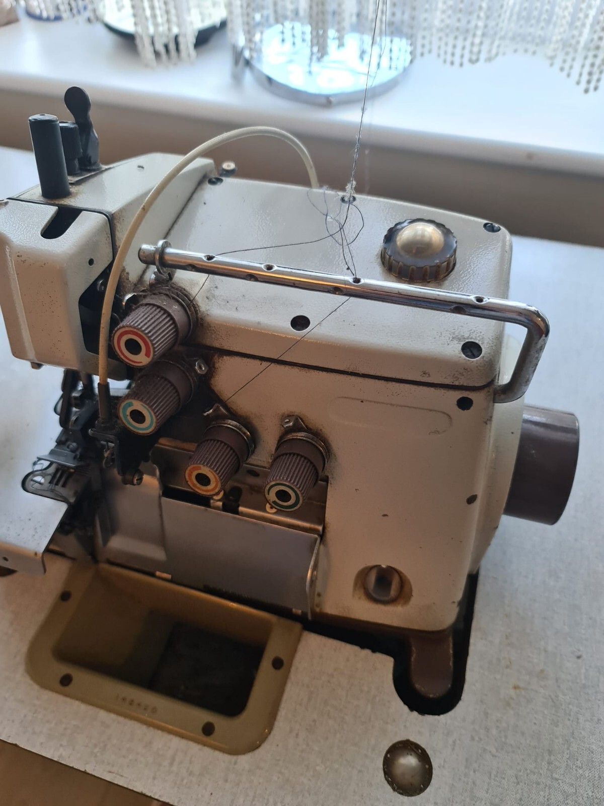 Brother MA4B551 Industrial 5/3 Thread Overlocker Sewing Machine eBay
