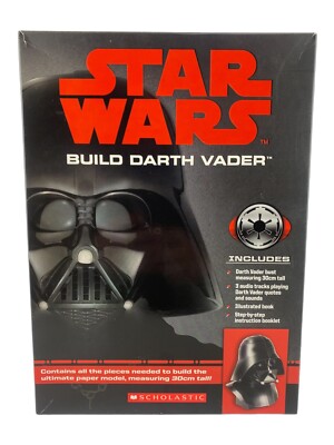 Star Wars Darth Vader Build Kit 30cm Paper Model Audio Quotes Sounds Book