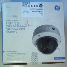 GE Security UVD-XP3DNR-VA9 UltraView Rugged Dome WDR 9-22mm AI IR