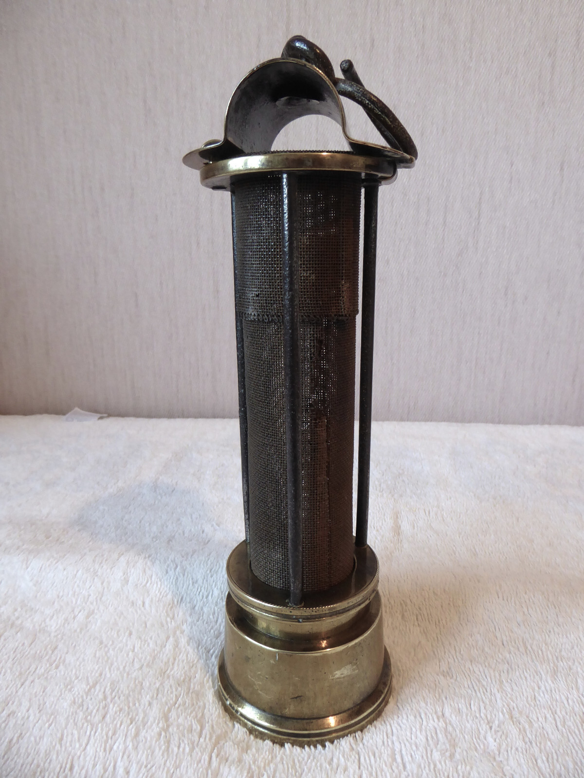 19th Century Miners "Davy" Lamp by Laidler of Durham eBay