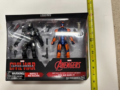 Hasbro Marvel Legends War Machine & Iron Man Mark 27 6