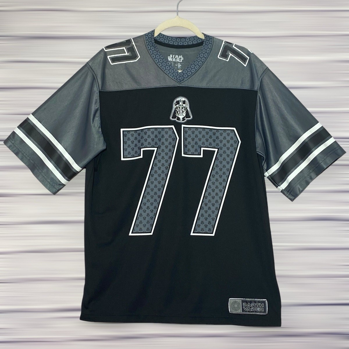 Star Wars Darth Vader # 77 Football Athletic Men's Jersey Shirt