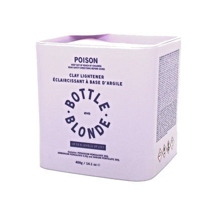 EVO Bottle Blonde CLAY LIGHTENER with Up to 8 Levels Lift ~ 14.1 oz.