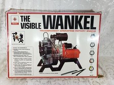 Vintage Renwal Visible Wankel Rotary Engine - Plastic Model Kit 1/3 Scale 1960's