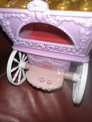 Fisher Price Imaginext Precious Places Swan Carriage With Horse - Picture 4 of 6