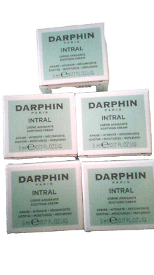 Darphin Intral Soothing Cream 5ml each brand new with box set of 5