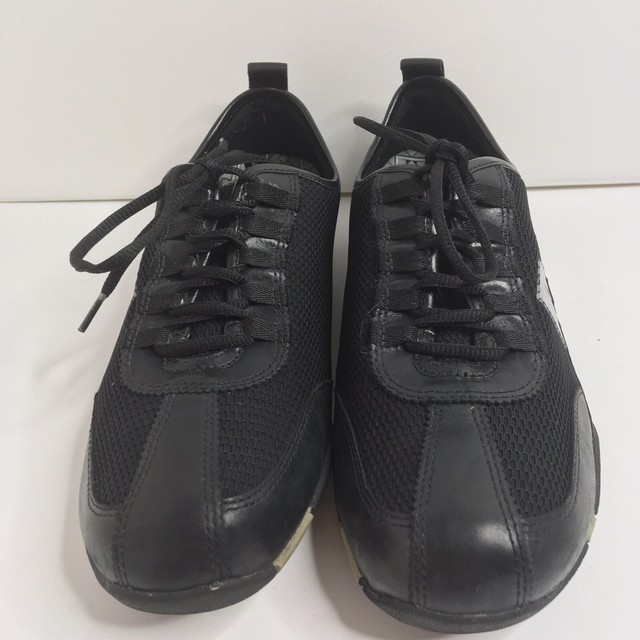 womens black mesh sneakers