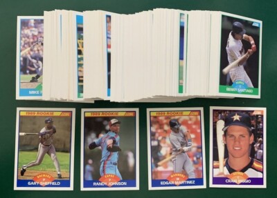 1989 Score Baseball SET BREAK - stars, commons, rookies, HOFers - #221-440