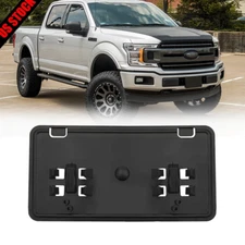 Fits 2018-2020 Ford F-150 Front Bumper License Plate Mounting Bracket Holder Tag