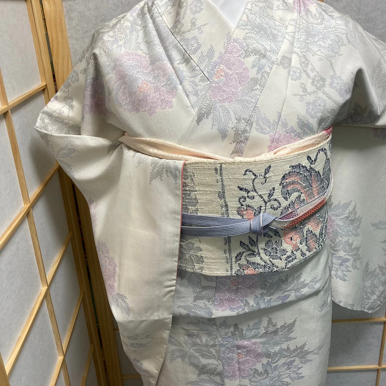 6811# Japanese kimono Vintage Pure Silk Robe Traditional Kimono only ...