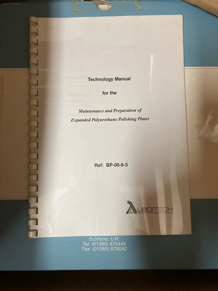 Logitech 1PLE1-0660 300 mm poliuratano expandido elevación de placa de lapeado/pulido Foto 3 de 4