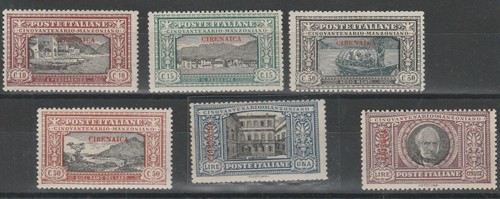 463 ** 1924 - Colonial Tours - Manzoni le 4 series complete 24 values. Cert. Sora - Picture 4 of 6