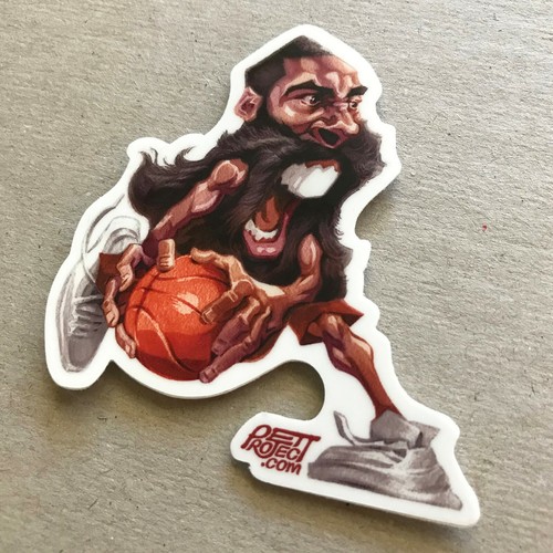 The BEARD | James Harden Die Cut Vinyl Sticker Decal - Picture 2 of 2