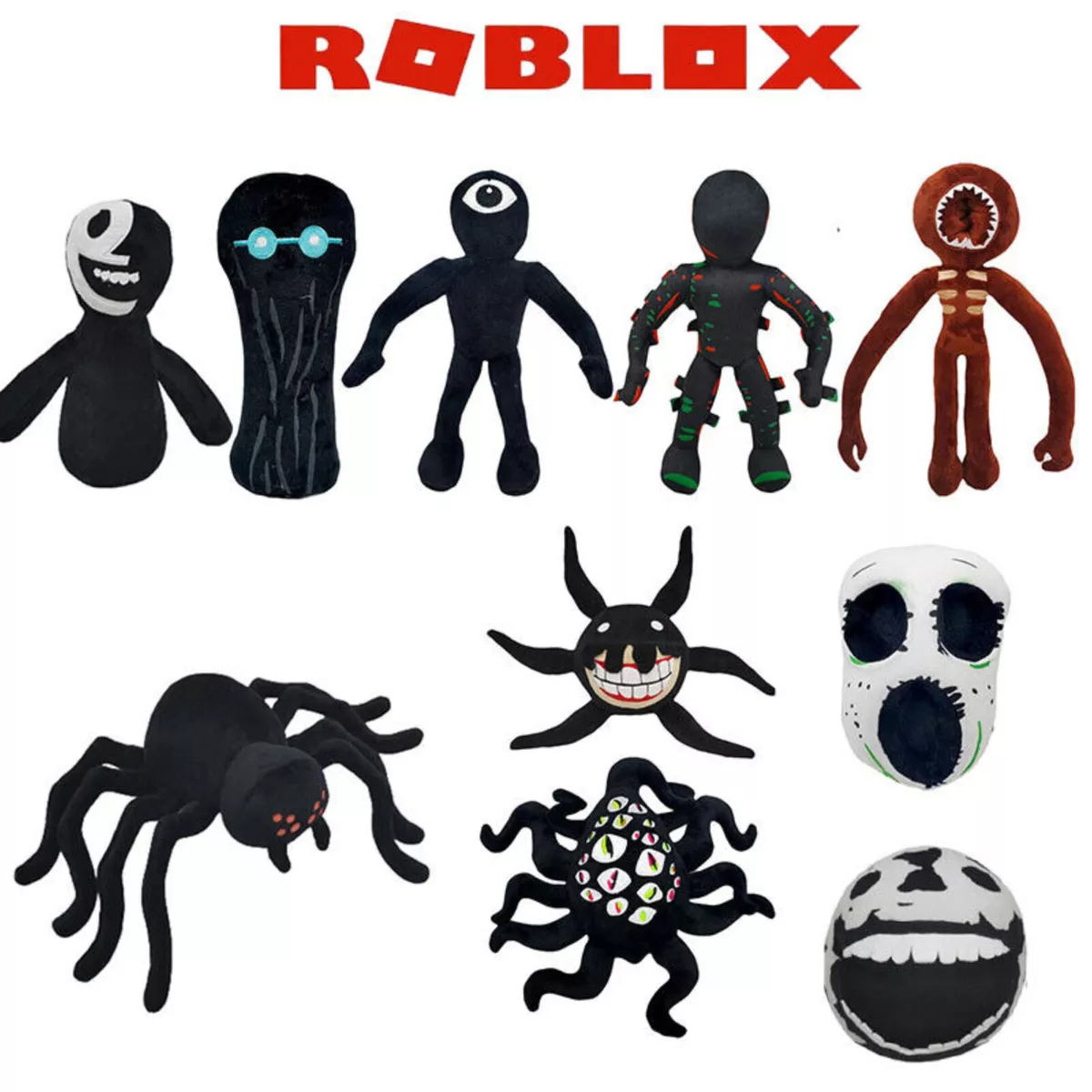 Roblox Game Doors Stuffed Figure Screech Glitch Monster Doll Kids