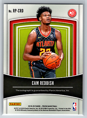 Cam Reddish 2019-20 Panini Prizm Rookie Penmanship Auto RP Cam Reddish 2019-20 Panini Prizm Rookie Penmanship Auto RP