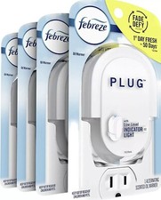 FEBREZE Plug In Alternating Scent Oil Warmer NEW Wrapped Sample Product 4 Pack