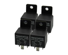 [4] 40 Amp Relays For Viair Air Compressors 12V DC Air Ride Suspenion Bagged