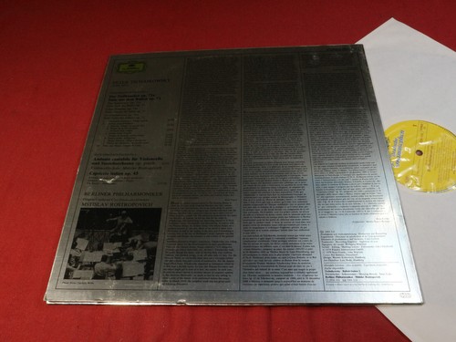Tchaikovsky NUSSKNACKER etc. - Rostropovich LP DGG 2531112 Germany 1979 nm - Picture 2 of 3
