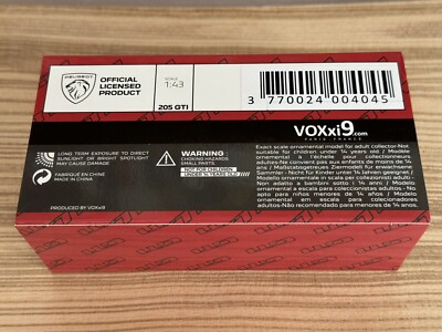 Miniature VOXxi9 Peugeot Inception Concept Speedform 1/43, Résine Argent, Version Design