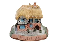 1999 Bailey's Irish Cream Tiny Village Cottage Christmas Ornament Ltd Ed.