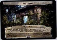 Magic the Gathering Amy's Home Doctor Who Commander Planechase Plane MTG