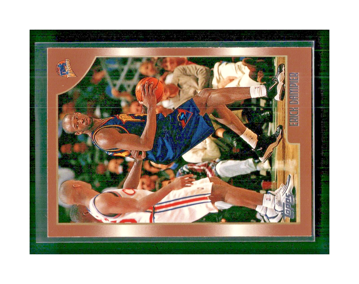 NBA ERICK DAMPIER AUTO 1998-99 UD SP Authentic Sign of the