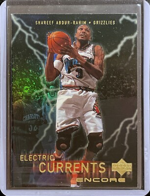 Shareef Abdur-Rahim - 1999-00 Upper Deck - Electric Currents #EC3