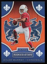 2019 Panini Rookies & Stars Crusade Orange Kyler Murray Rookie 06/25 Arizona