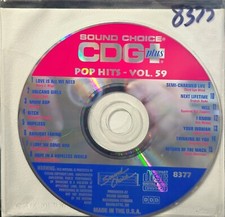 SC8377 POP    SOUND CHOICE KARAOKE CDGS LOT OH