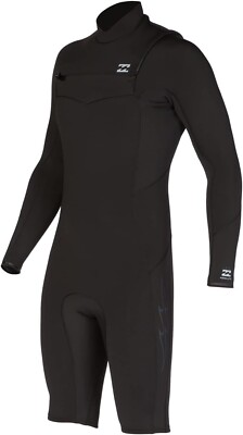 BILLABONG Men's 202 ABSOLUTE CZ L/S Spring Suit - BLK - Medium - NWT