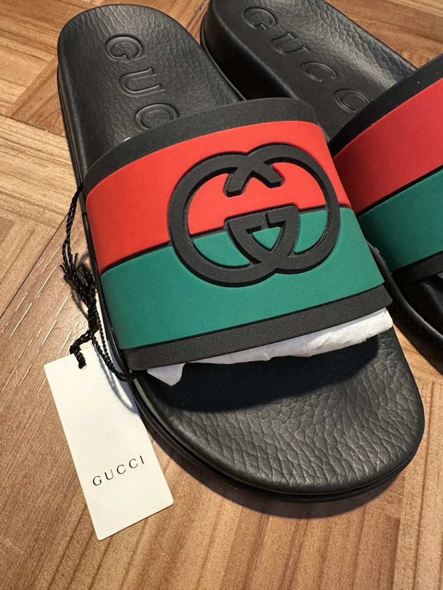 Gucci Men's Interlocking G slide sandal